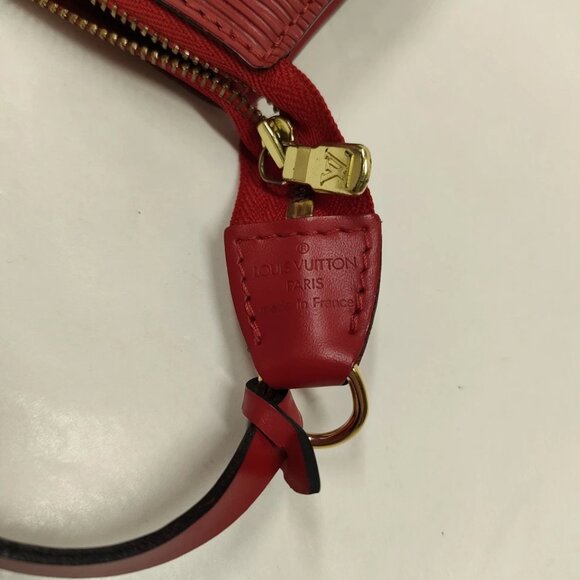 Louis Vuitton LV Accessories Pouch Epi red Epi 400-060525 - Picture 13 of 13